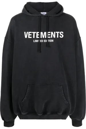 Vetements Hoodie con logo estampado