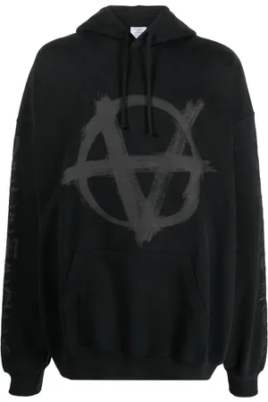 Vetements Hoodie con estampado gráfico