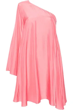 FORTE FORTE Vestido midi acampanado con hombro descubierto