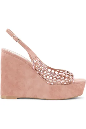 RENE CAOVILLA Sandalias con detalles de cristal y tacón de 125mm