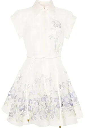 ZIMMERMANN Vestido corto Natura Flip