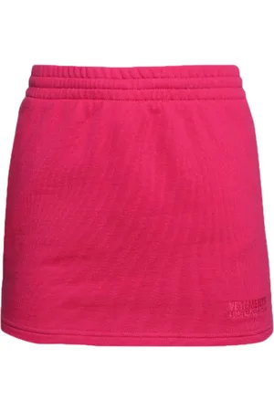 Vetements Falda midi con logo bordado