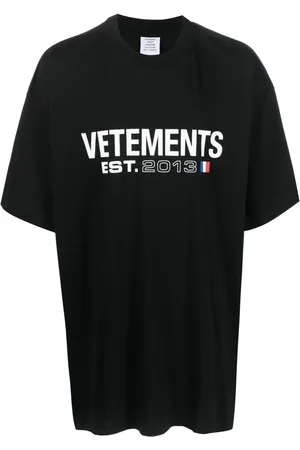 Vetements Playera con logo estampado