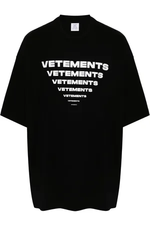 Vetements Playera con logo estampado
