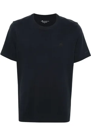 Moose Knuckles Playera con logo estampado