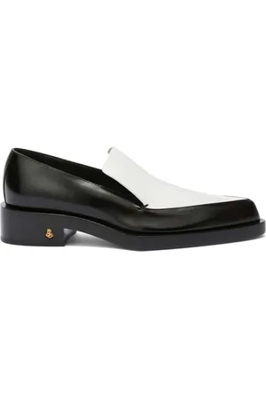 Jil Sander Mocasines con diseño de dos tonos