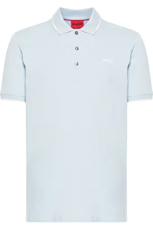 HUGO BOSS Playera tipo polo con aplique del logo
