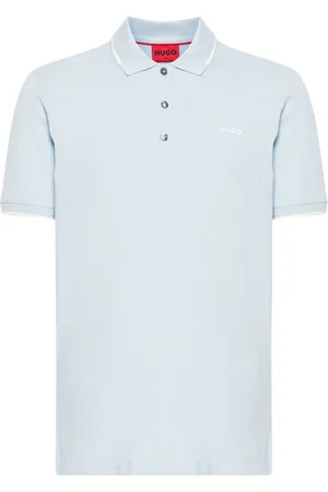 HUGO BOSS Playera tipo polo con aplique del logo