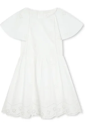 Chloé Vestido con diseño bordado