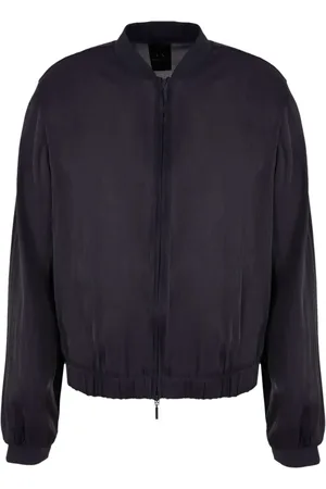Armani Exchange Chamarra bomber con cierre