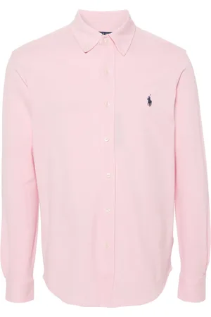 Ralph Lauren Camisa con logo bordado