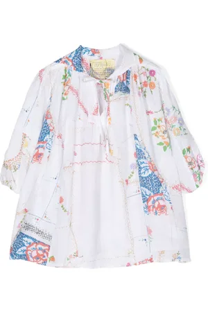 BY WALID Vestido con estampado floral