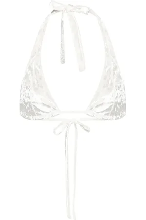 FORTE FORTE Top de bikini estilo triángulo