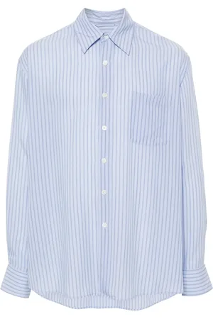 OUR LEGACY Camisa Above con rayas estampadas