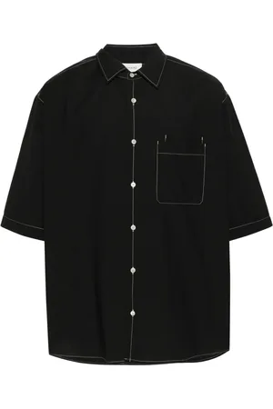 LEMAIRE Camisa con costuras en contraste