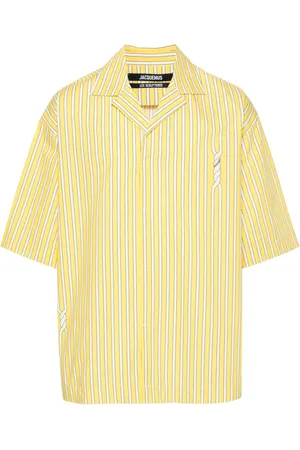 Jacquemus Playera tipo polo con rayas estampadas
