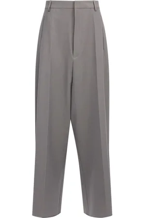 Maison Margiela Pantalones tipo gabardina fluidos
