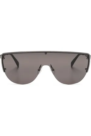 Alexander McQueen Lentes de sol con armazón oversize