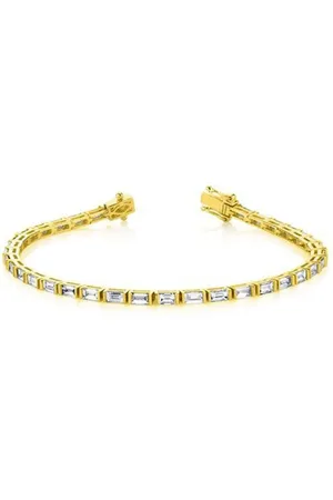 Anita Pulsera en oro amarillo de 18kt con diamantes