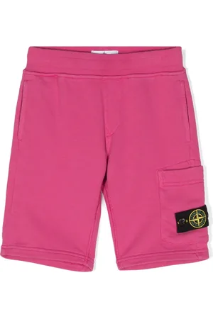Stone Island Shorts con distintivo Compass