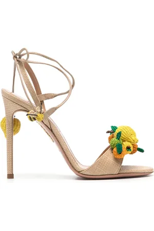 Aquazzura Sandalias Citrus Punch con tacón de 105mm