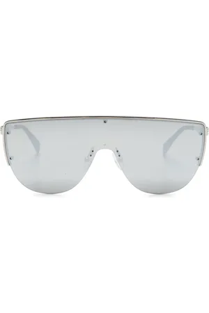 Alexander McQueen Lentes de sol con armazón oversize