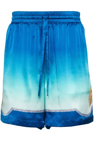 Casablanca Shorts de seda Coquillage Coloré