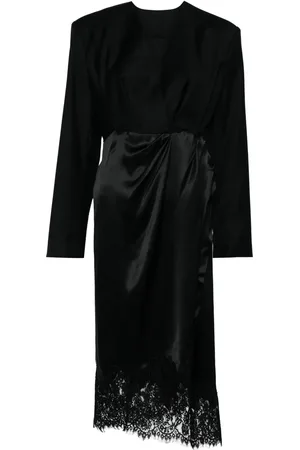 JNBY Vestido midi con diseño asimétrico