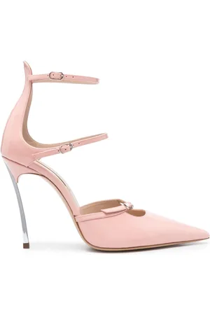 Casadei Zapatillas de charol con tacón de 105mm