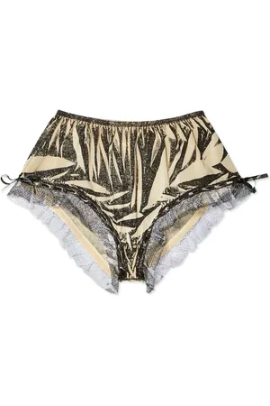 Maison Margiela Calzones con estampado gráfico
