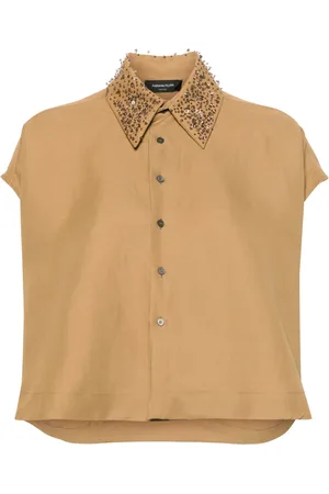 Fabiana Filippi Camisa con cuentas