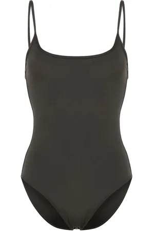 Totême Traje de baño con cuello cuadrado