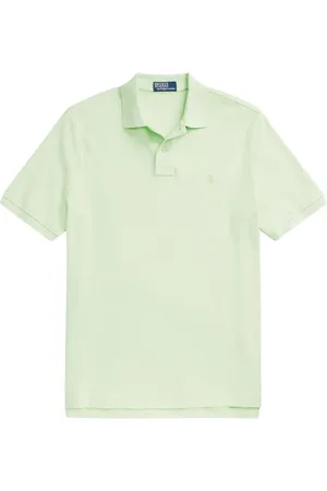 Ralph Lauren Playera tipo polo con logo bordado