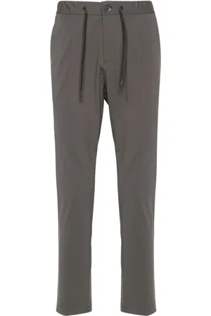 HERNO Pantalones tapered con pinzas