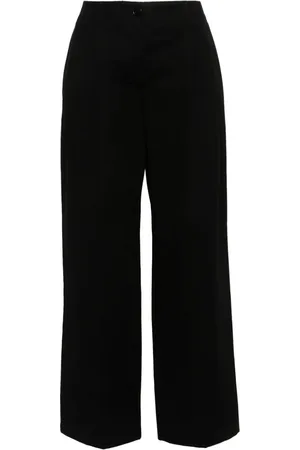 Totême Pantalones anchos de sarga