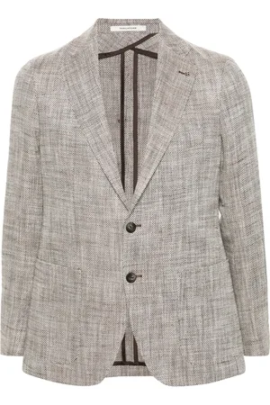 TAGLIATORE Blazer con botones y motivo de espiga