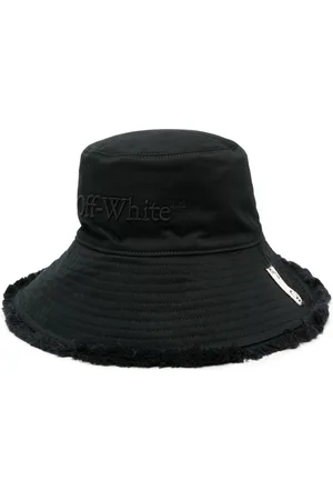 OFF-WHITE Gorro de pescador con logo bordado