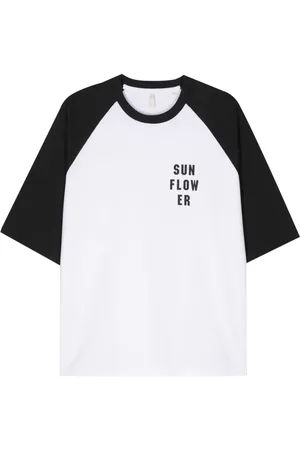 Sunflower Playera con logo estampado