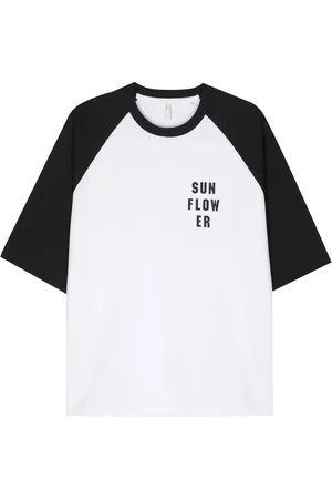 Sunflower Playera con logo estampado