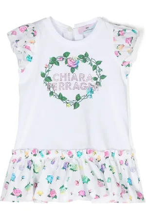Chiara Ferragni Vestido con logo de strass