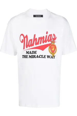 Nahmias Playera con logo estampado