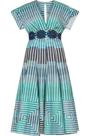 Silvia Tcherassi Vestido midi Adila