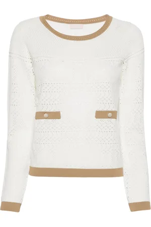 Liu Jo Blusa de tejido calado manga larga