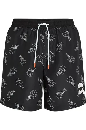 Karl Lagerfeld Shorts de playa Ikon