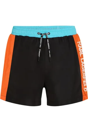 Karl Lagerfeld Shorts de playa con diseño color block