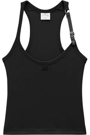 Courrèges Camiseta Holstic Buckle años 90