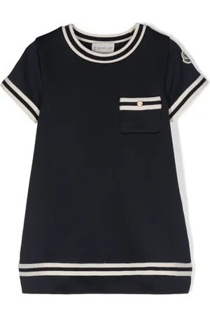 Moncler Vestido corto con aplique del logo