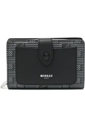 MOREAU Cartera con monograma estampado