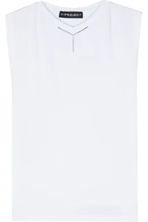 Y / PROJECT Camiseta con aplique del logo