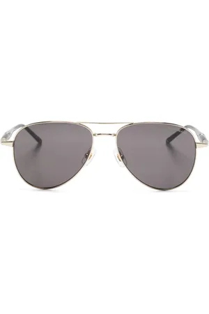 Montblanc Lentes de sol con armazón aviador